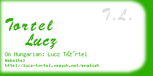 tortel lucz business card